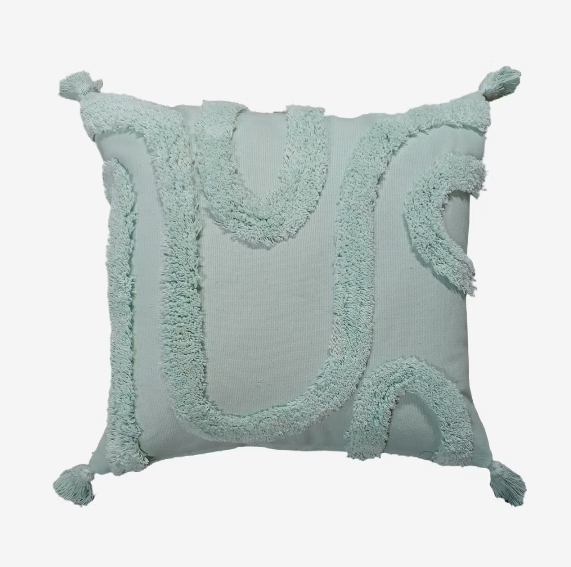 Mint shop lumbar pillow