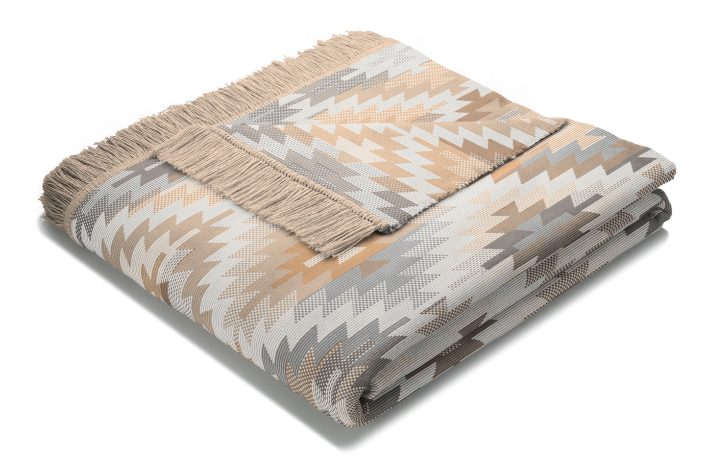 Cotton Rich Throw Aztec natural