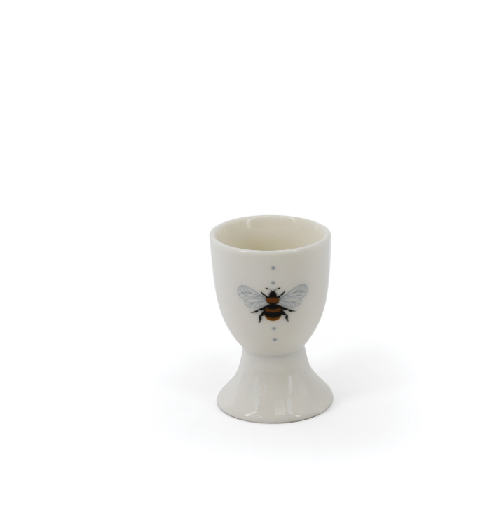 Bee S/4 Egg Cups & Spoons