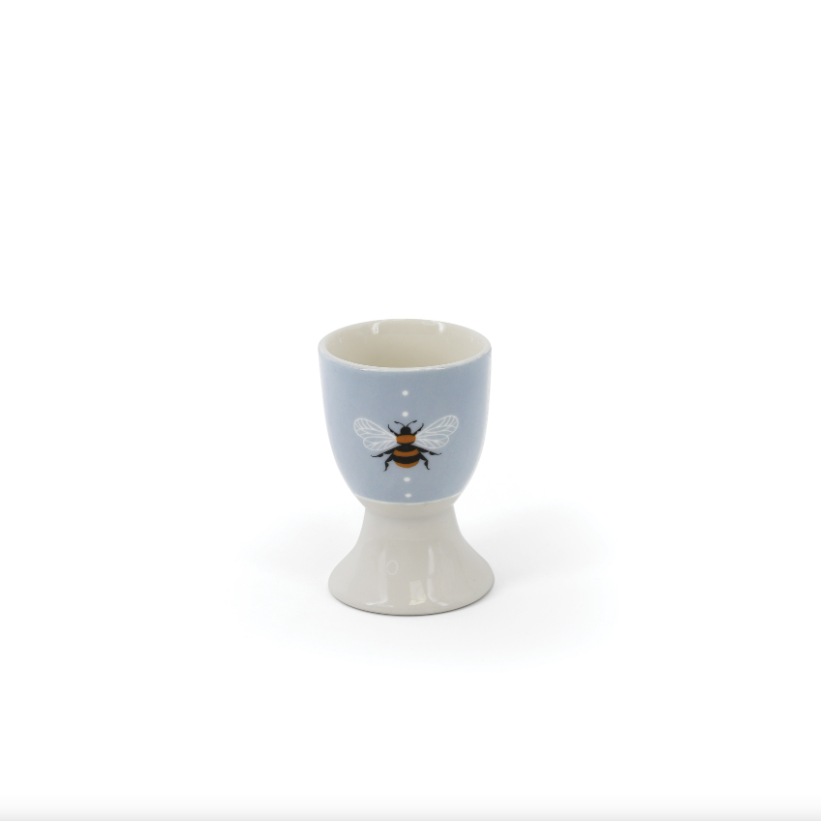 Bee S/4 Egg Cups & Spoons