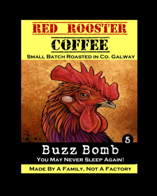 Buzz Bomb, ground coffee