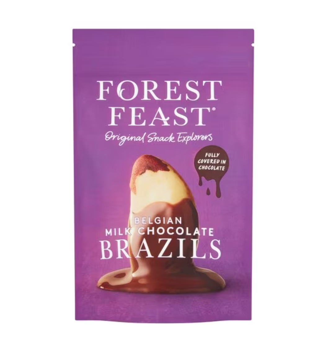 Forest Feast Belgian Milk Choc Brazil Nuts