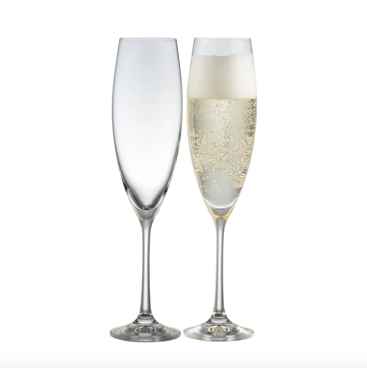 Galway Crystal Elegance Champagne / Prosecco Pair – Cois na hAbhann