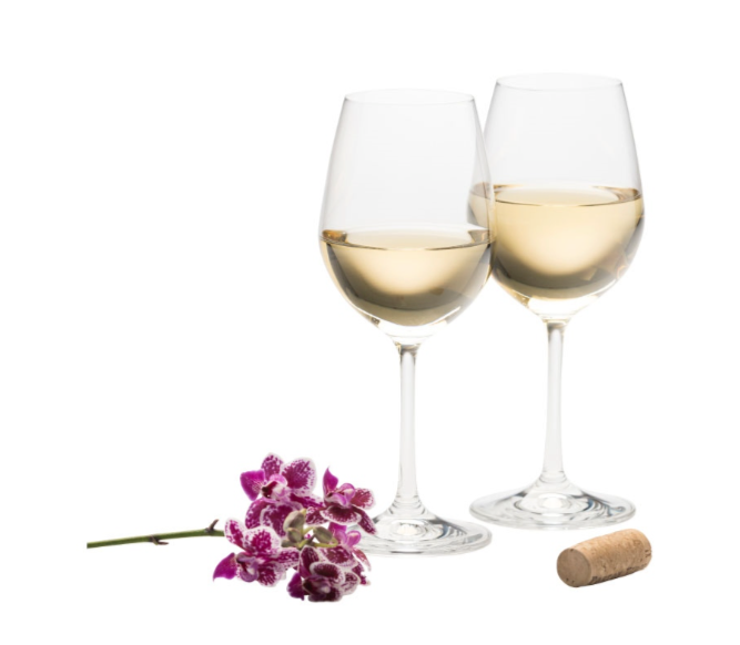 Galway Crystal Elegance White Wine Pair