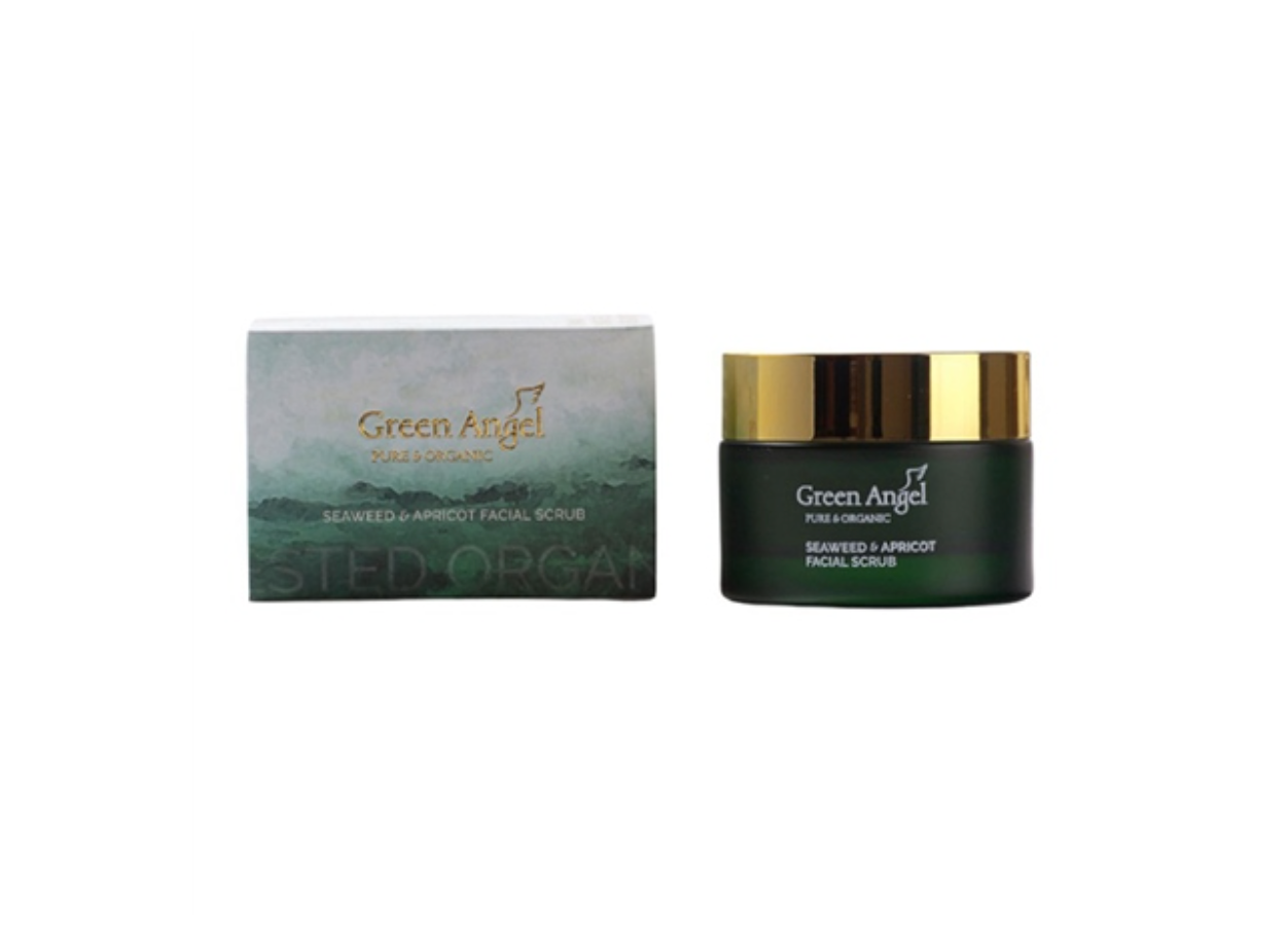 Green Angel Facial scrub – Seaweed  & Apricot