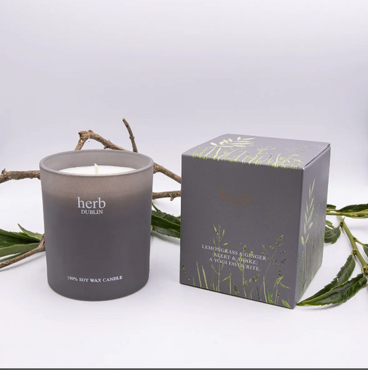 HERB LEMONGRASS AND GINGER JAR CANDLE