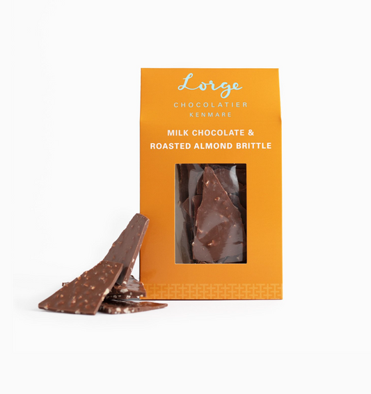 Lorge Milk Almond Brittle 150g