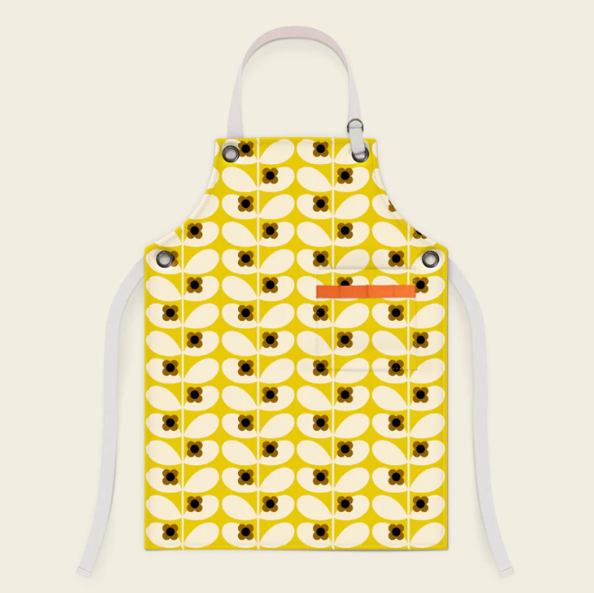 ORLA KIELY APRON - WILD ROSE STEM (DANDELION)