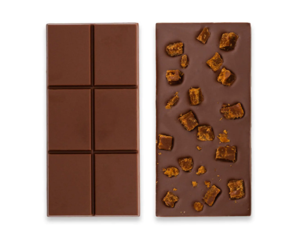 Sea Salt Fudge and Milk Chocolate Bar