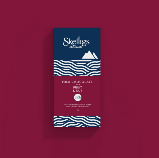 Skelligs Fruit and Nut Milk Chocolate Bar