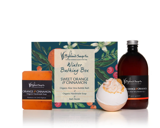 Sweet Orange & Cinnamon Bathing Box