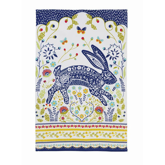 Ulster Weavers Tea Towel Cotton Woodland Hare