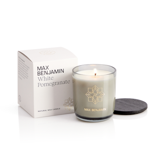 White Pomegranete Candle 210g